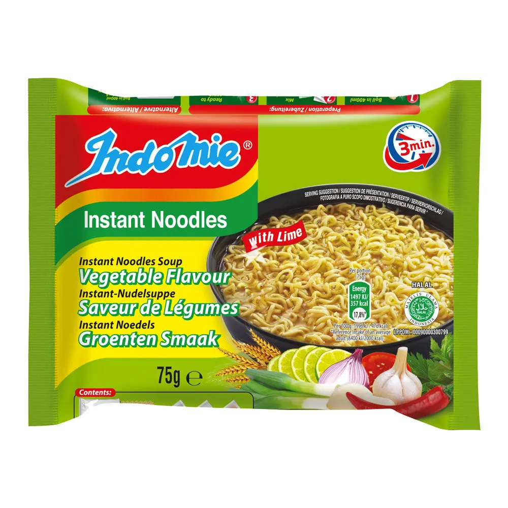 Indomie Vegetable Flavour Instant Noodles  75g
