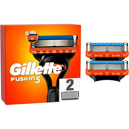  Gillette Fusion5 Men's Razor 2Blades 