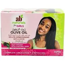 AB Naturals for Girls Olive Oil No-Lye Conditioning Relaxer Super