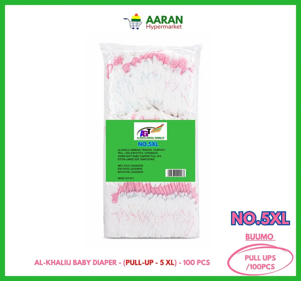 Baby Diaper Pull Up 5 Xl (Al-Khaliij) 100Pcs
