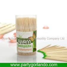 Bamboo toothpic 2.0x65mm 150pcs