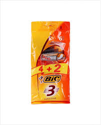 Bic sensitive 4+2 pcs