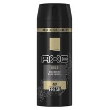 Deo Axe Spray gold oud wood 150ml