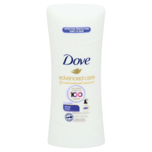 Dove advanced care invisible sheer fresh 150ml
