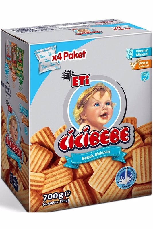 ETI cicibebe bebek biskuvisi 700g
