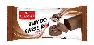 Euro Cake Jumbo Chocolate Swiss Roll 50g