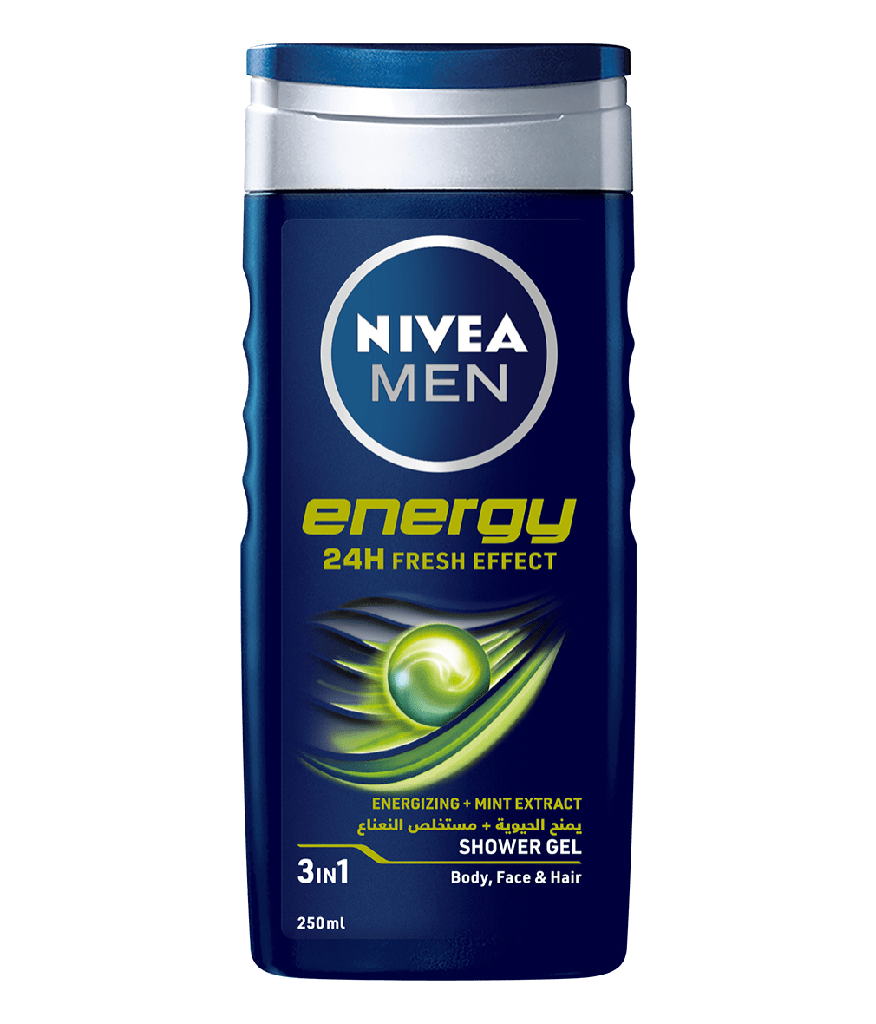 Nivea Energy Shower sof 250ML