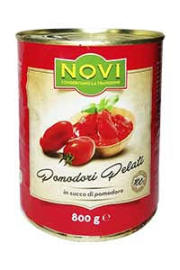 Novi peeled tomato 400g