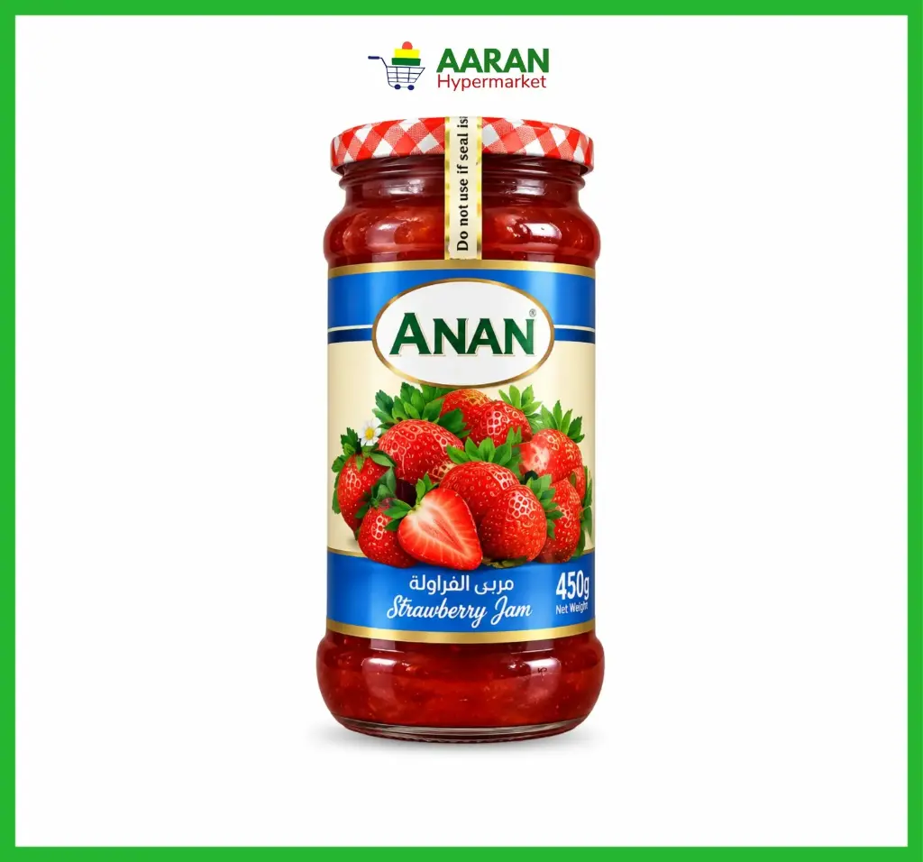 Anan Strawberry Jam 450g 