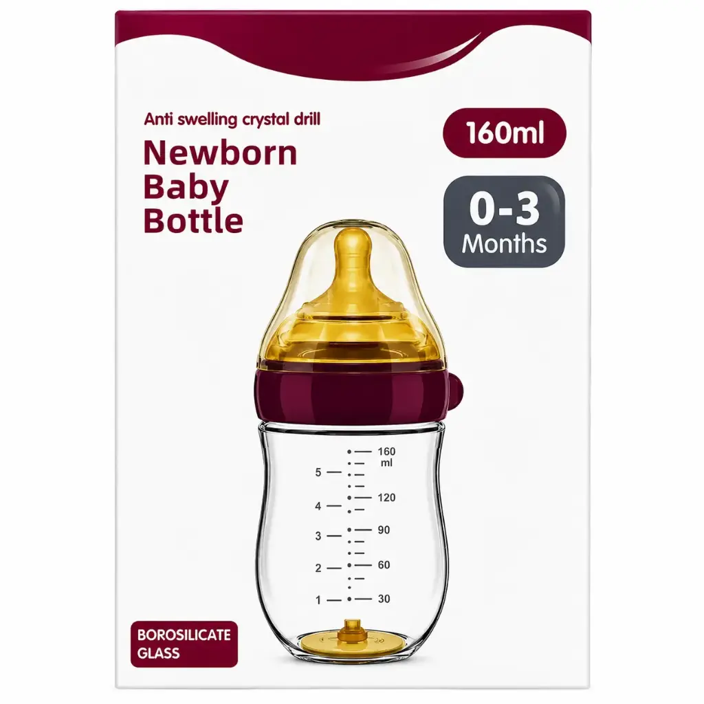 Newborn Baby Bottle 0-3M  160 Ml