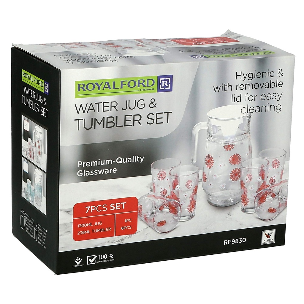 Rf 9830 water jug &tumbler 7pcs
