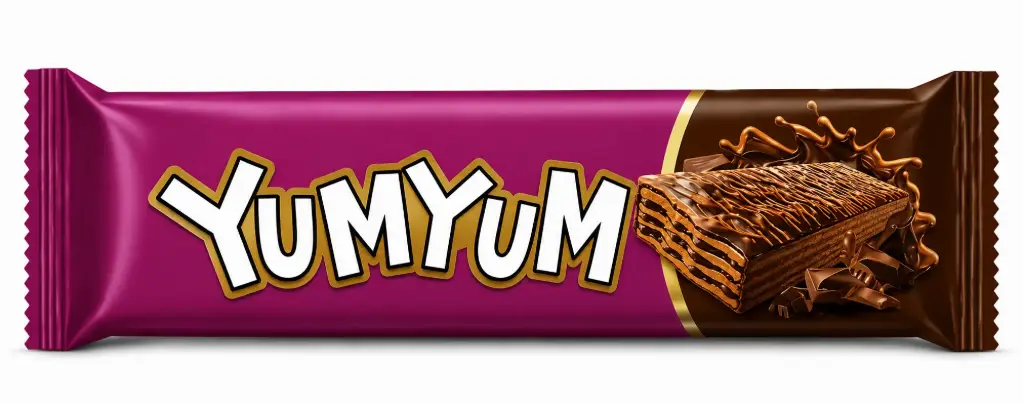 YumYum Chocolate Cream Wafers 
