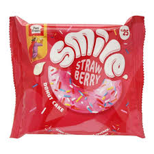 Smile Strawberry Donut Cake 38g