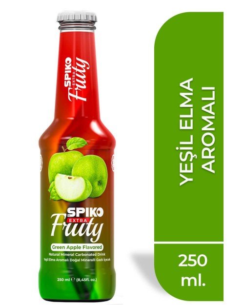Spiko extra fruity green apple 250ml