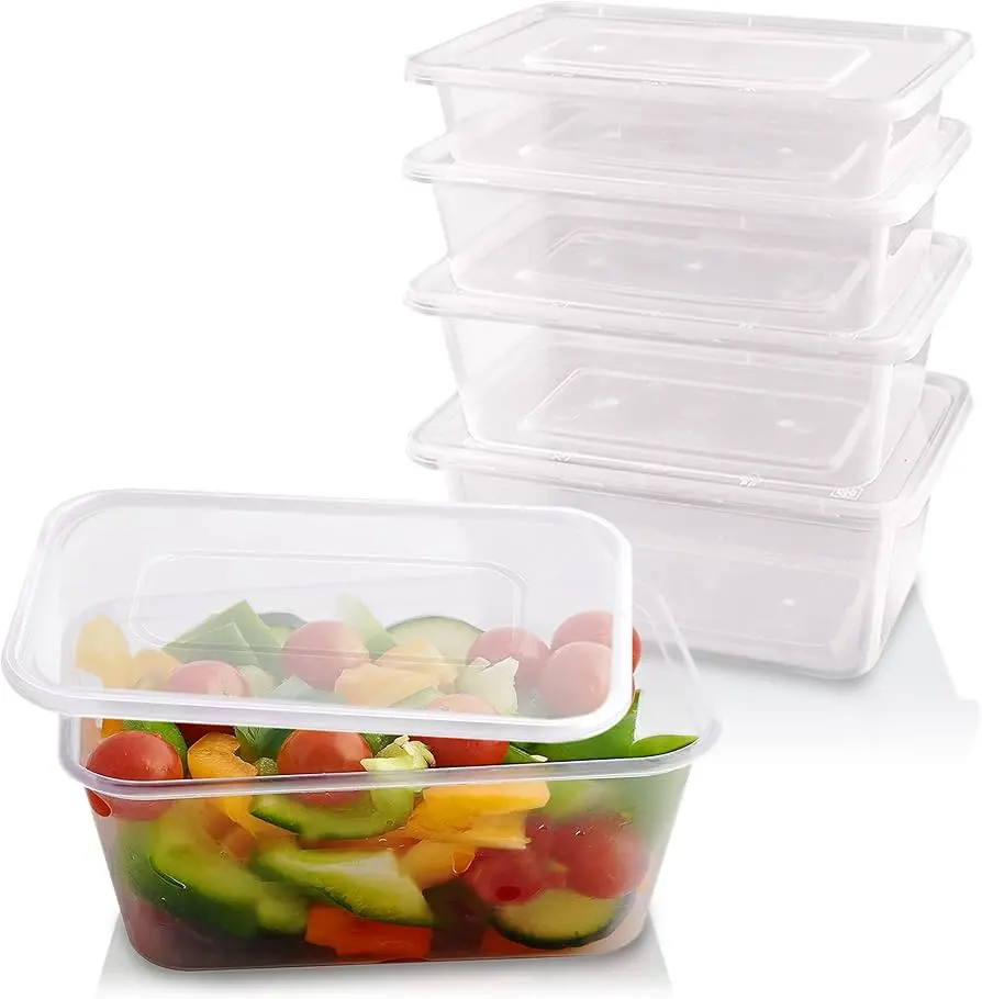 Take Away plastic  rect1000CC 50pcs