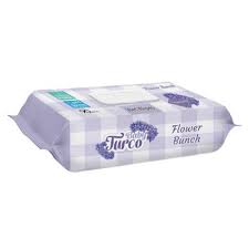 Baby Turco Wet Wipes Flower Bunch Hyacinth/Freesia 90pcs