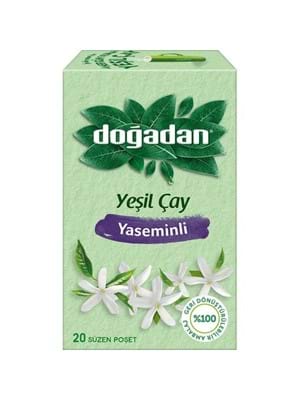Dogadan yesil cay yaseminli 34g