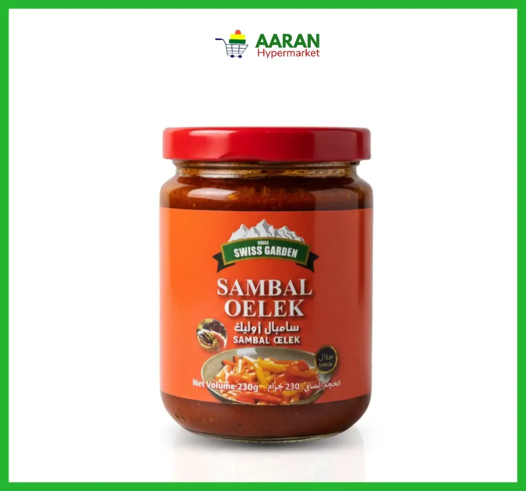 Swiss garden sambal oelek 230g
