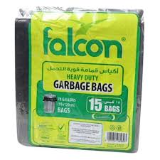 Falcon Garbage Bags 15bags 78gallons 95x120cm
