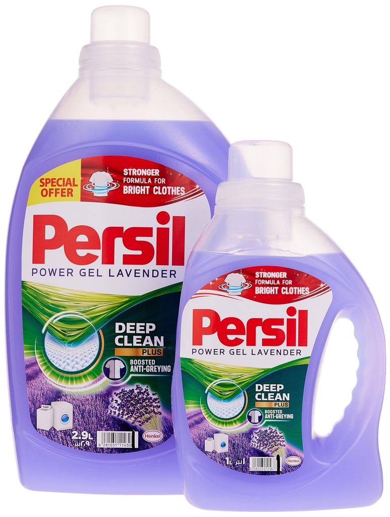 Persil Power Gel Lavender Deep Clean 2.9+1liter