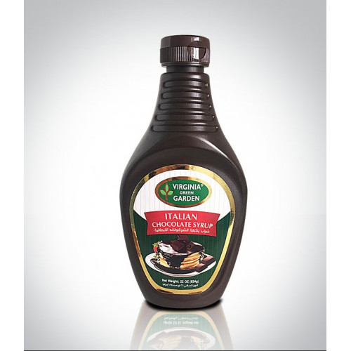 Virginia green garden italian chocolate syrup 624gr
