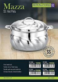 Royalford Mazza Ss Hot Pot Rf11568
