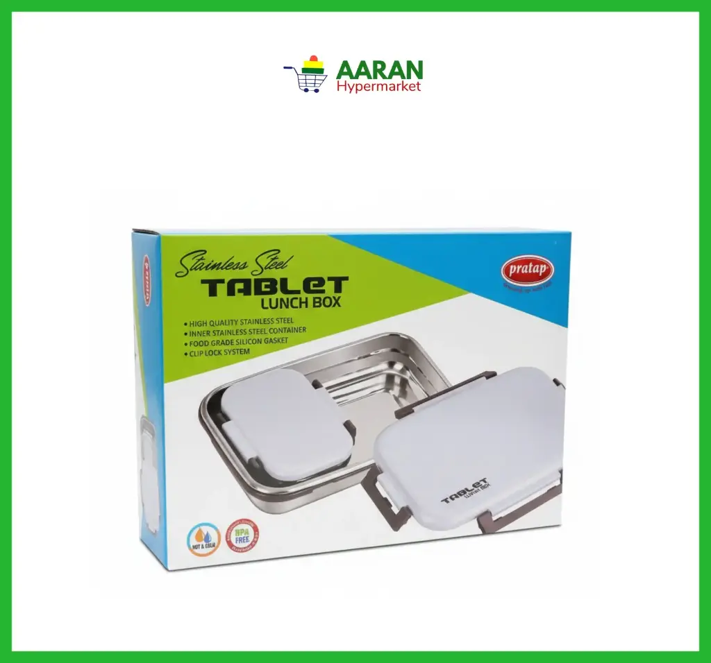 Pratap Stainless Steel Tablet Lunch Box Ppc-57