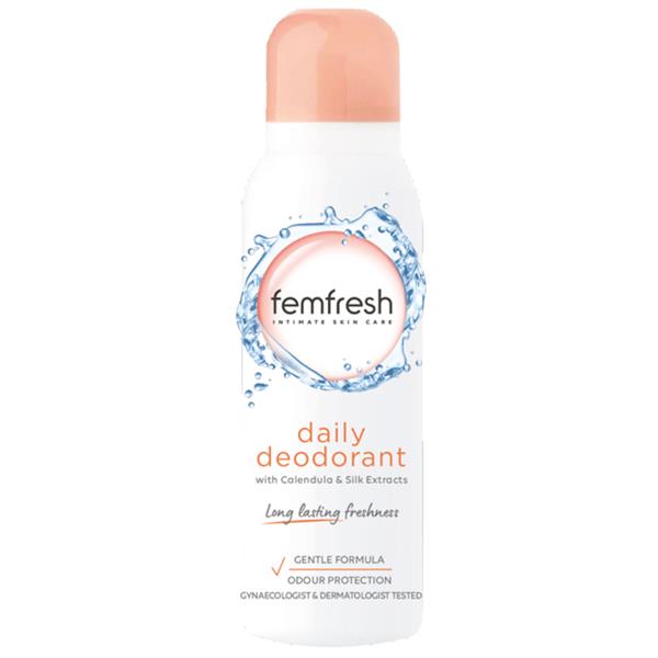 Femfresh Daily Deodorant With Calendula&Silk Extracts 125ml