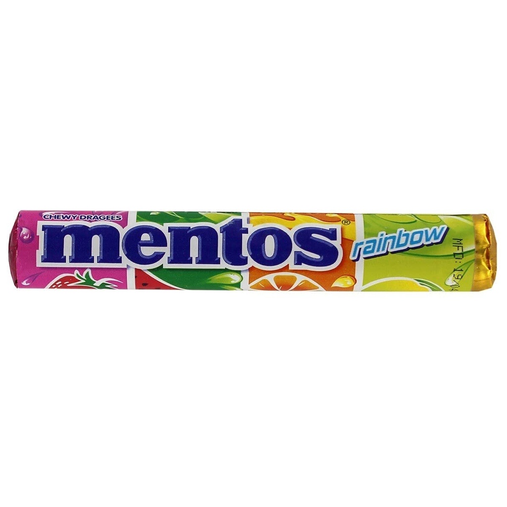 Mentos chewy dragees rainbow  29g