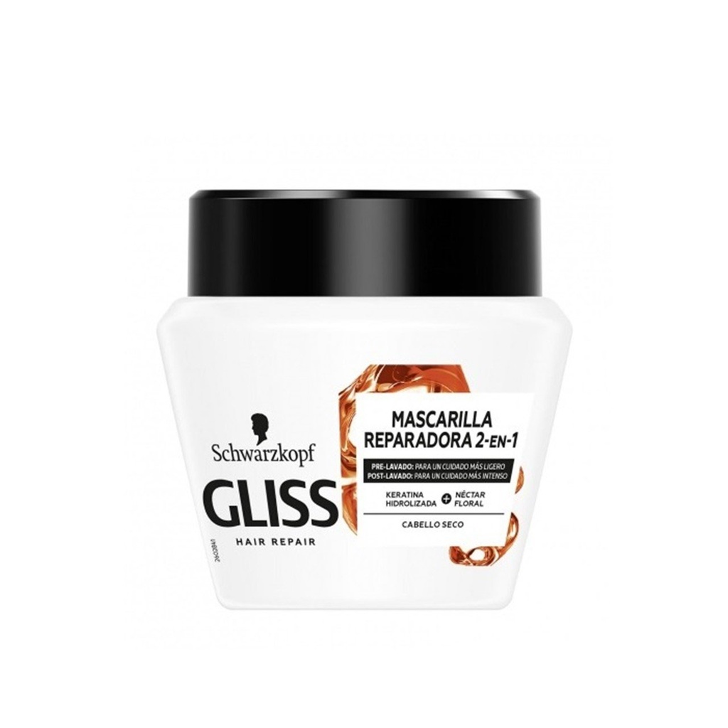 Gliss hair repair 300ml reparadora 2in 1
