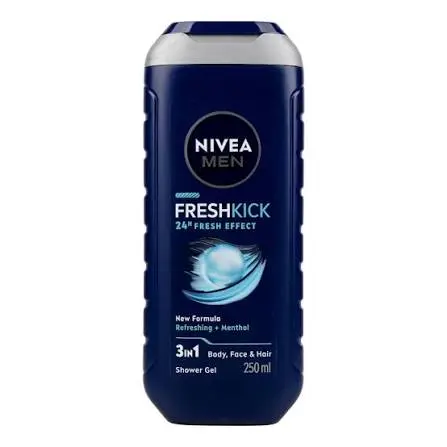 Nivea Men Fresh Kick Shower Gel 250ml 