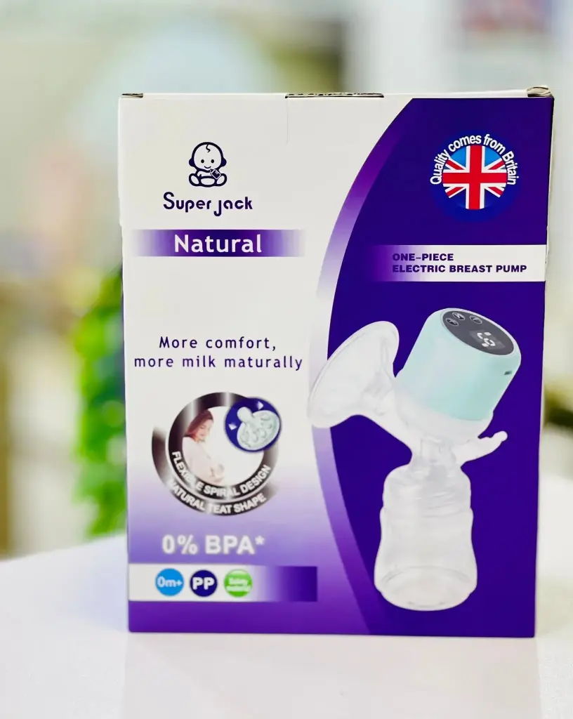 Super Jack Natural One-Piece Electric Breast Pump 