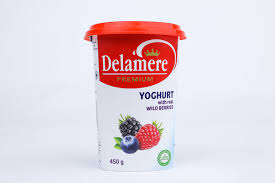 Delamere Premium Yoghurt With real Wild Berries 250ml