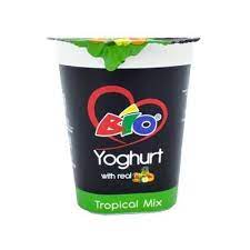 Bio yoghurt with real tropical mix 150ml