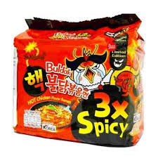 Samyang buldak noodles hot chicken flavor ramen 3xspicy 140g
