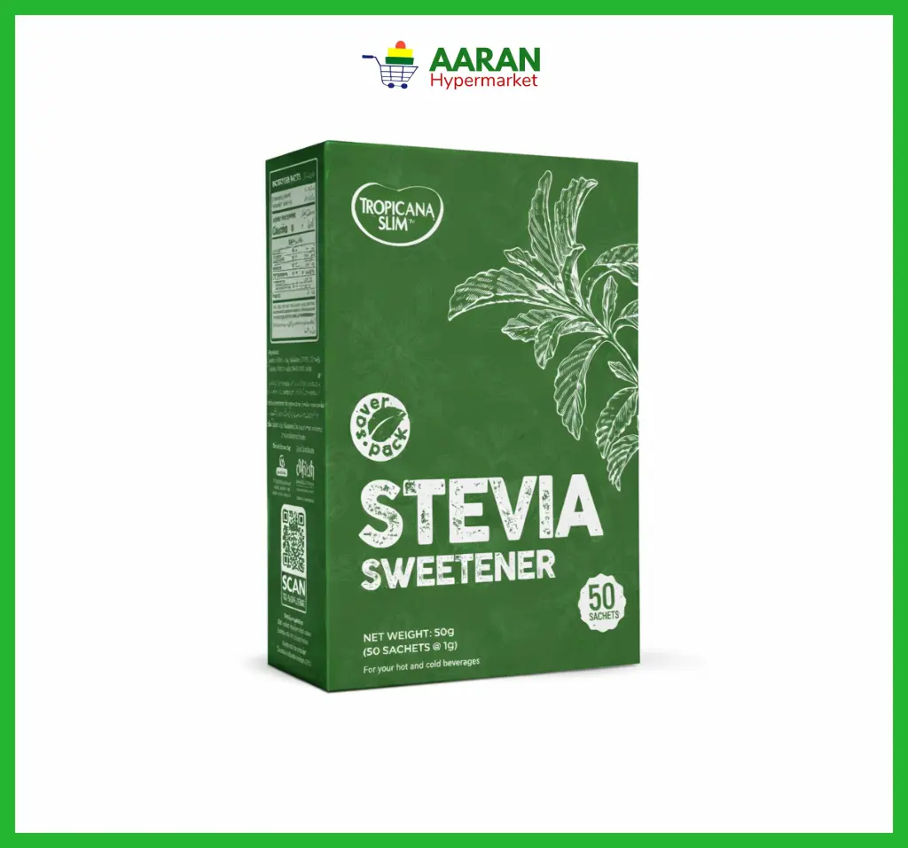 Tropicana Stevia Sweetener 50sachets