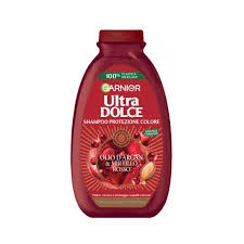 Garnier Ultra Dolce Shampoo Protezione Colore Olio Argan&Mirtillo Rosso 300ml