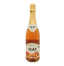 May sparkling fruit juice peach 750ml