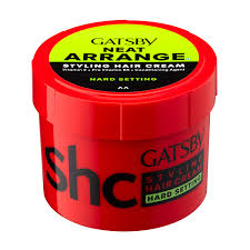 Gatsby styling hair cream hard setting 250g