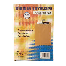 Paper Pouch Manilla Envelopes size-12.75 1pcs