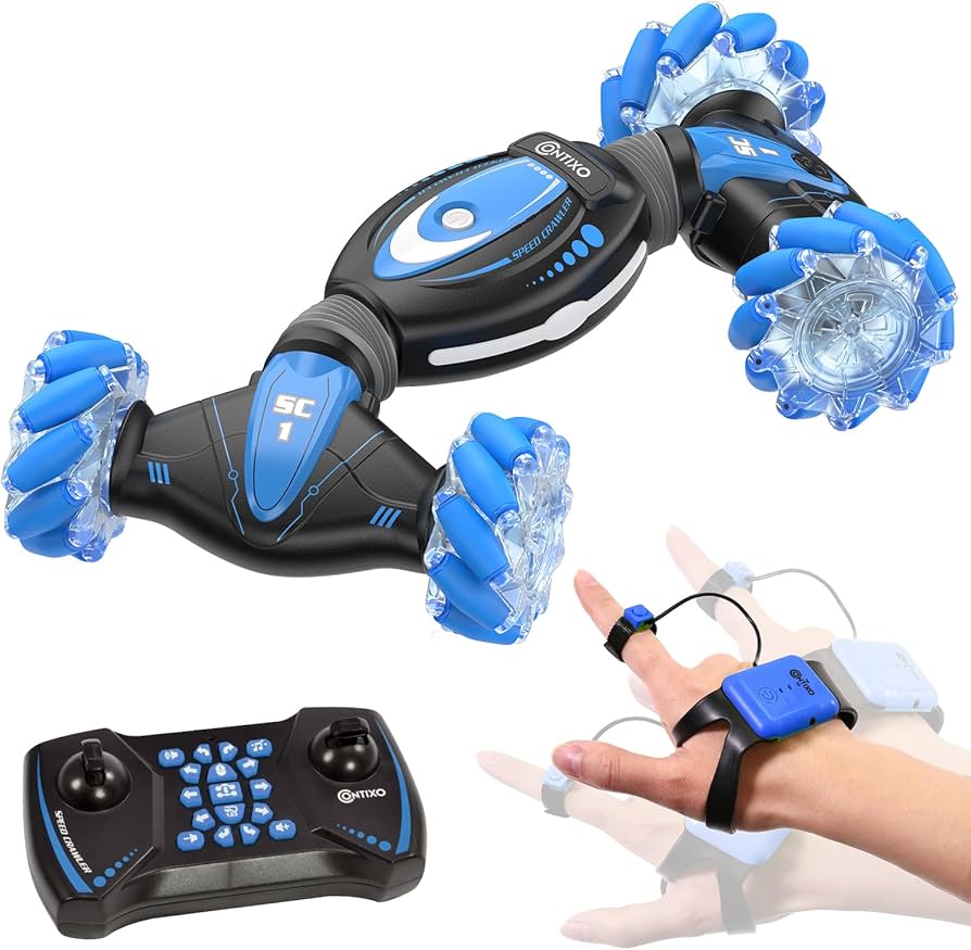 Gesture Sensing Climbing Car Double Motor Drive Four Wheel 360Flip