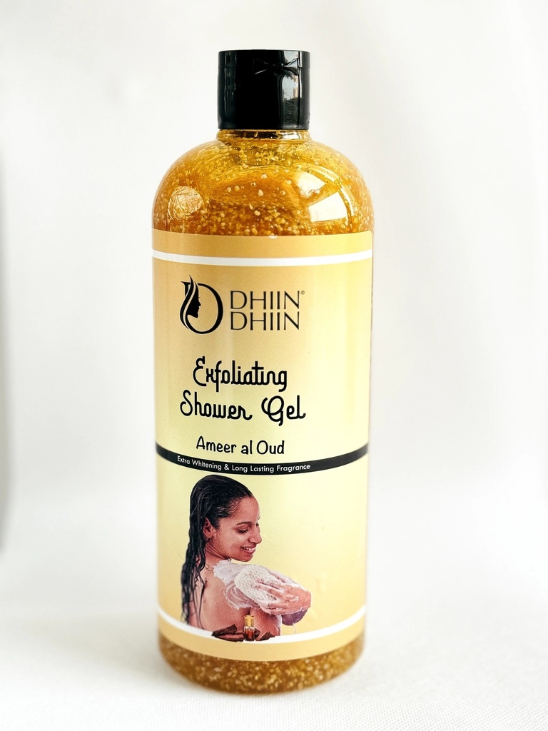 Dhiin Dhiin Shower Gel Ameer Al Oud Extra Whitening 750ml