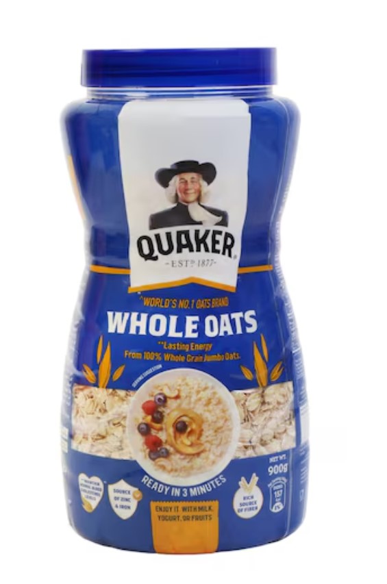 Quaker Whole Oats 900g