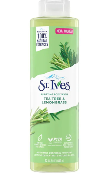 Stives Tea Tree&Lemongrass Body Wash 650ml