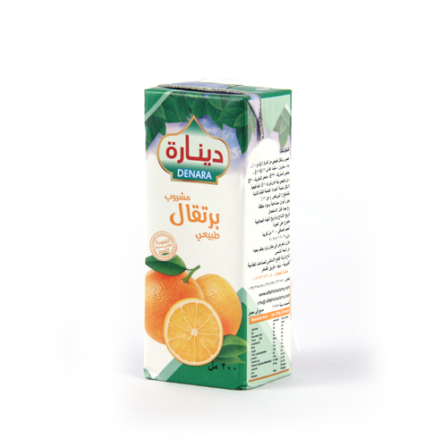 Denara Natural Orange Drink 200ml