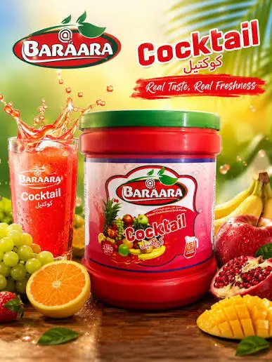 Baraara Coctail Flavoured Drink Powder 2.5kg
