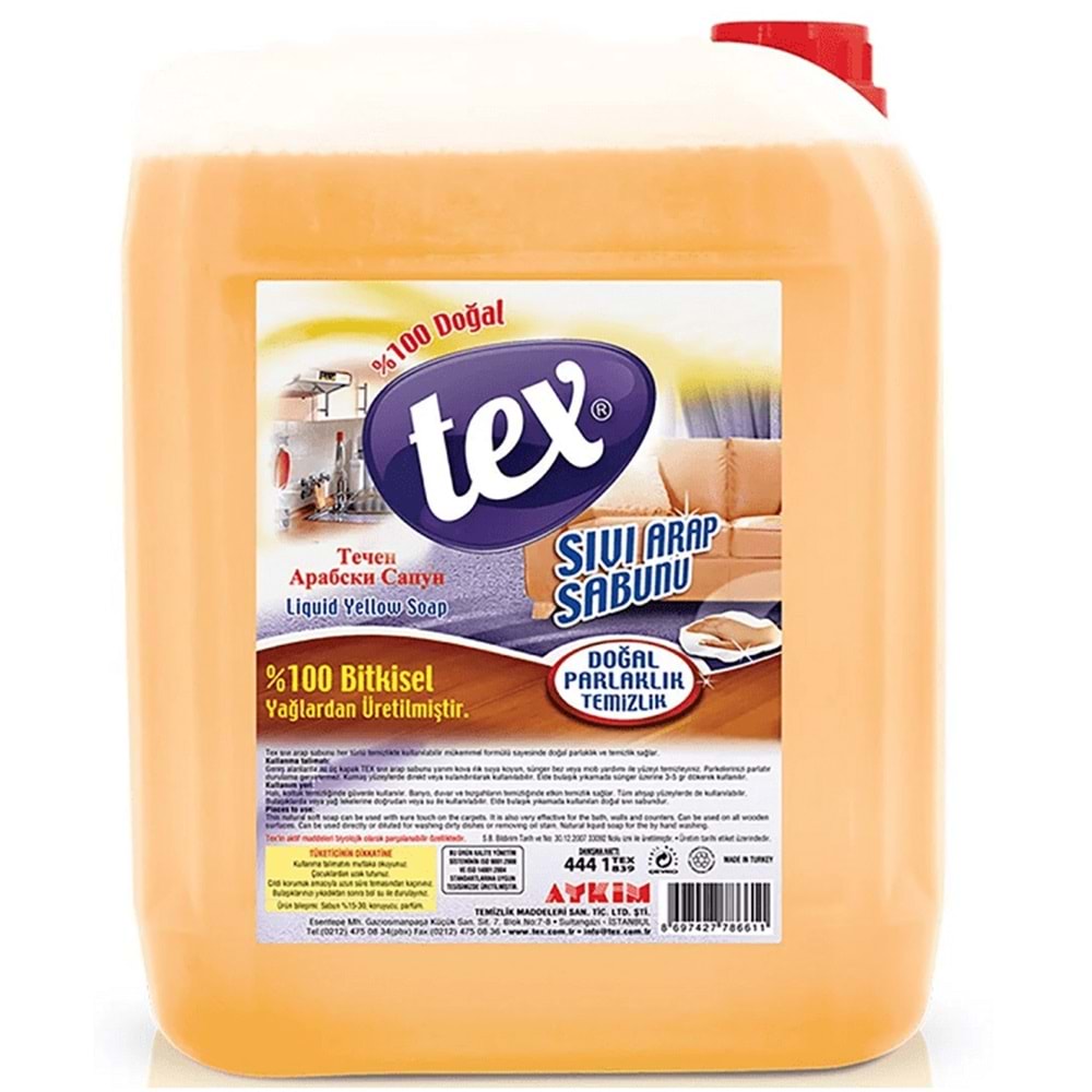 Tex Liquid Dish Soap 5000 ml