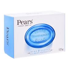 Pears Pure & Gentle w Mint Extract Soap 125g