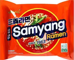 Samyang spicy Ramen vegetable Noodle 120gx1pc