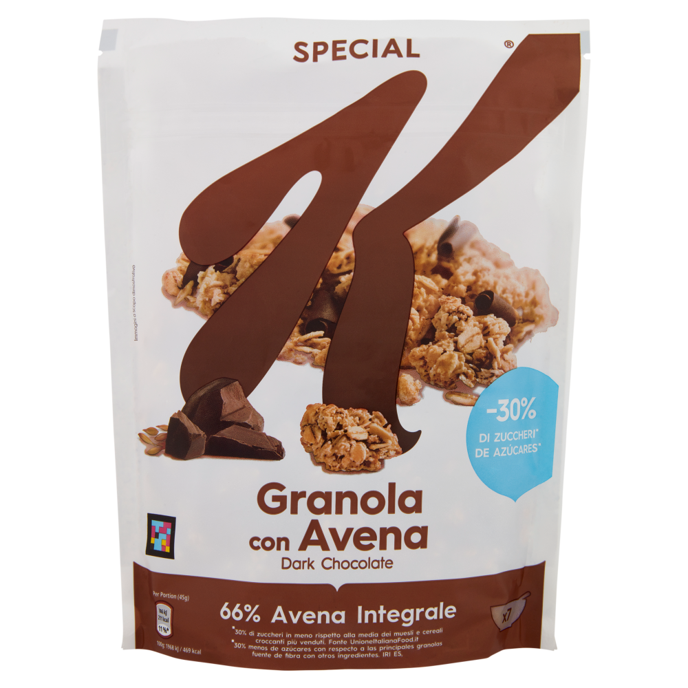 Granola Con Avena Dark Chocolate 320g